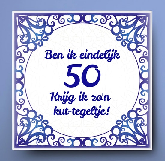 50 jaar cadeau vrouw