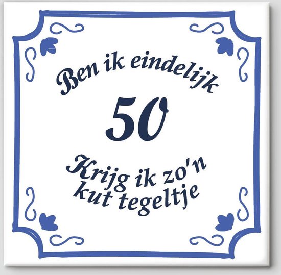 cadeautje 50 jaar vrouw